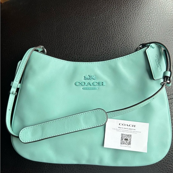 Coach Penelope Mint Green Shoulder bagPet free smoke free home